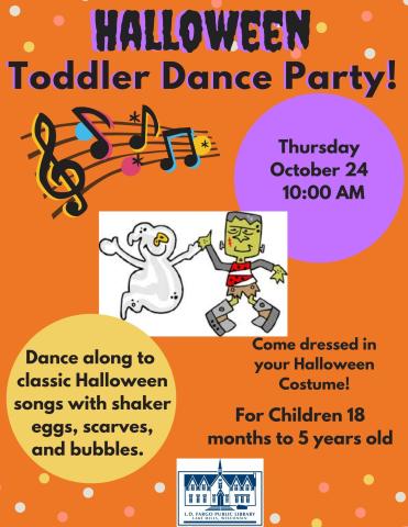 Halloween Toddler Dance Party