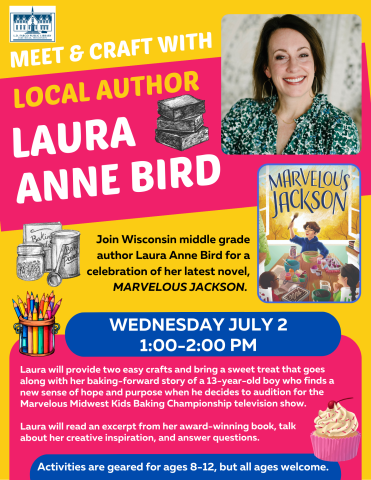 Meet and Craft with Local Author Laura Anne Bird