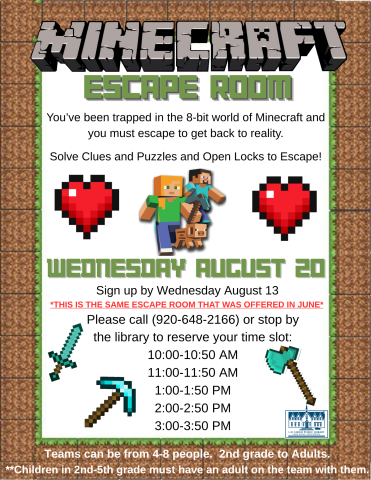 Minecraft Escape Room