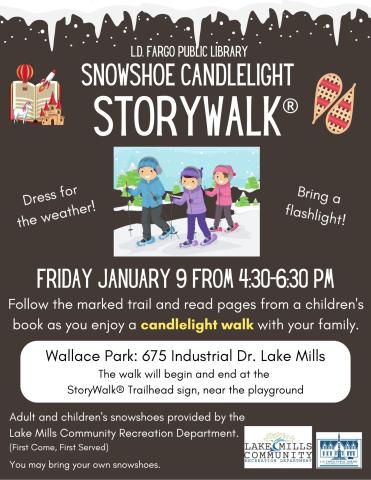 Snowshoe Candlelight StoryWalk®
