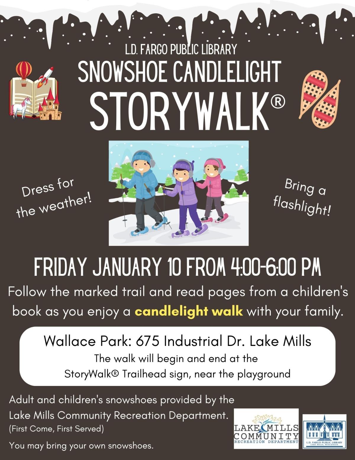 Snowshoe Canlelight StoryWalk®