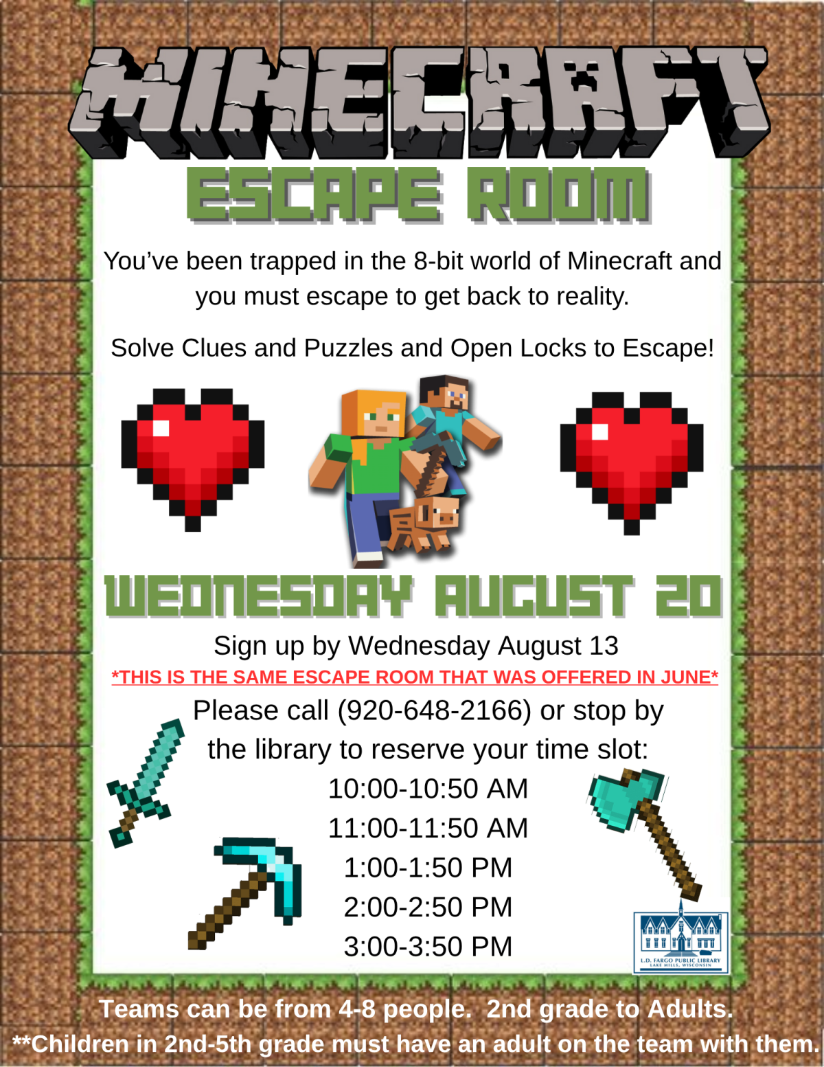 Minecraft Escape Room