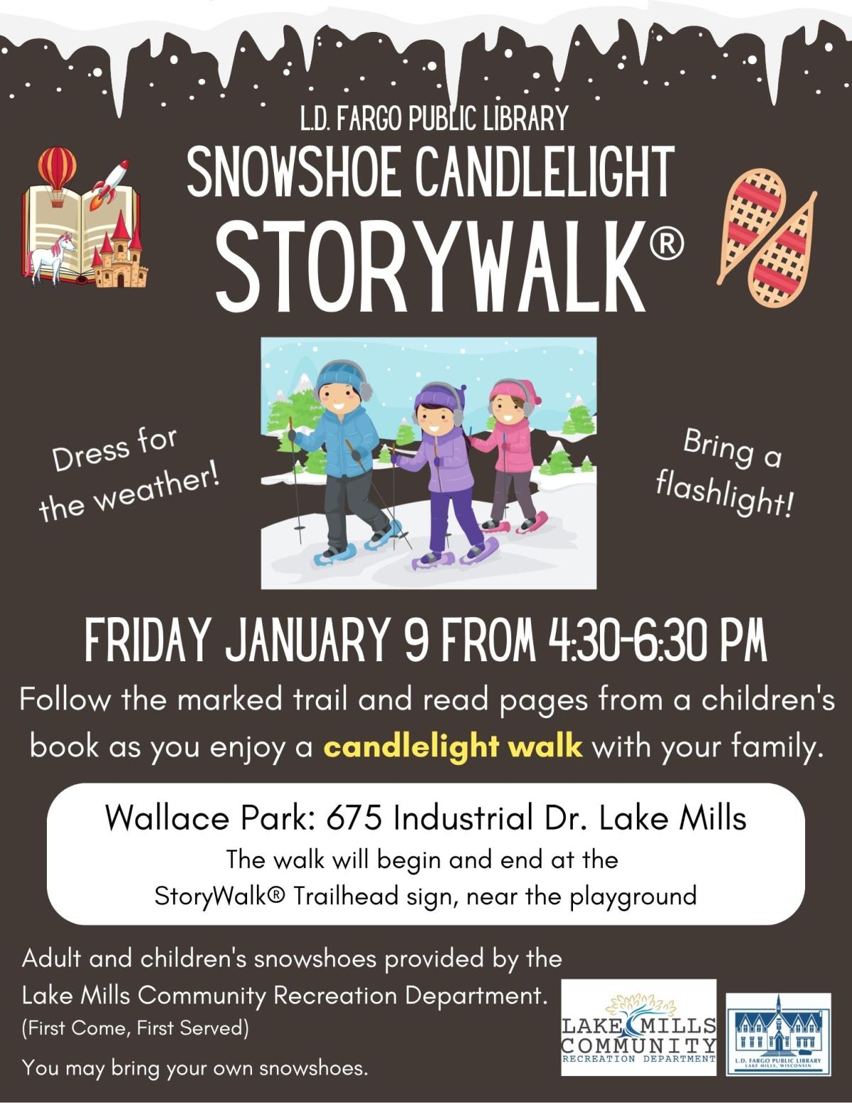 Snowshoe Candlelight StoryWalk®